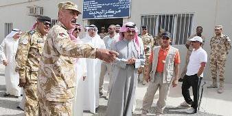 جابر المبارك والراشد خلال الجولة