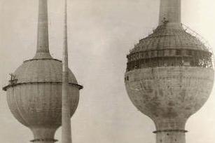 مرحلة بناء أبراج الكويت