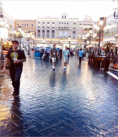 جانب من الجناح الايطالي في الفندق 