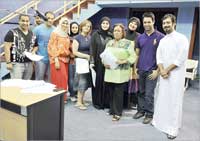 أسرة مسلسل «دلال زوجة طلال»