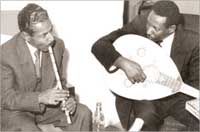 مع عازف الناي سيد سالم