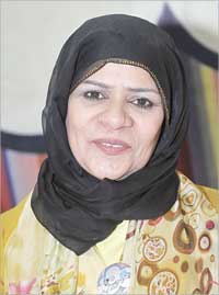 والدة محمد وبدر