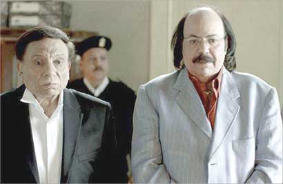 عادل إمام وطلعت زكريا في مسلسل «العراف»