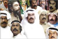 لقطات للفنان القدير خالد العبيد