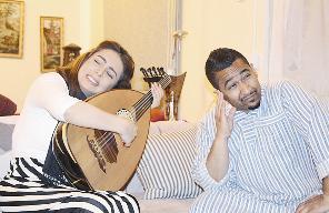 شيماء علي ويوسف الحشاش في أحد المشاهد