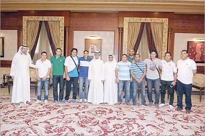 نجوم الأهلي والزمالك في لقطة جماعية