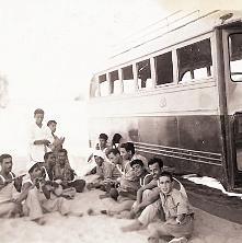 مع فرقة الكشافة سنة 1961