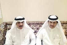 النائب الشمري والزميل سليمان السعيدي