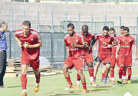 تدريبات جدية للاعبي الأهلي 			(خاص - «الراي»)