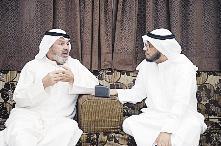 ... ومع الزميل سعود الديحاني