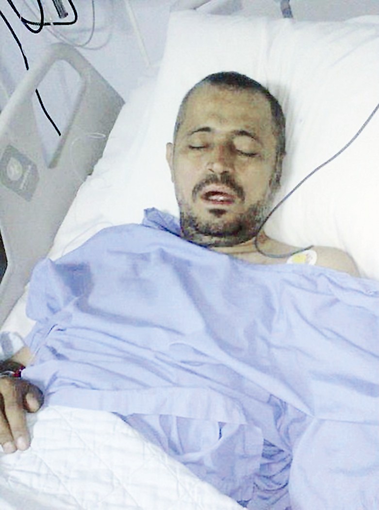 على فراش المرض