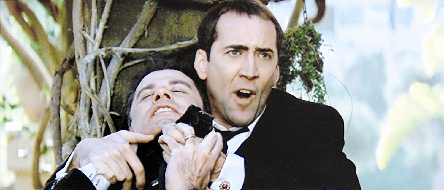 مع جون ترافولتا في فيلم «Face/Off»