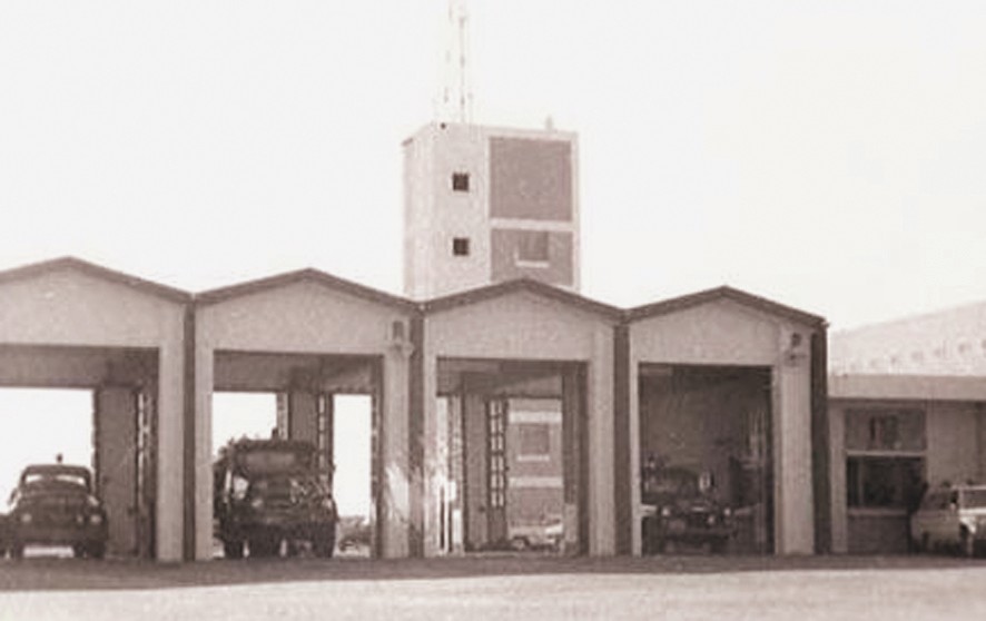 من مراكز الاطفاء في الستينات