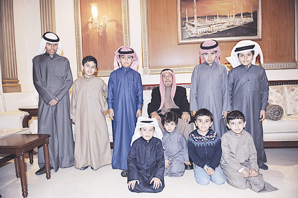 ... ومع الاحفاد