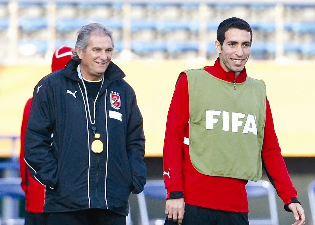 جوزيه مع محمد أبو تريكة