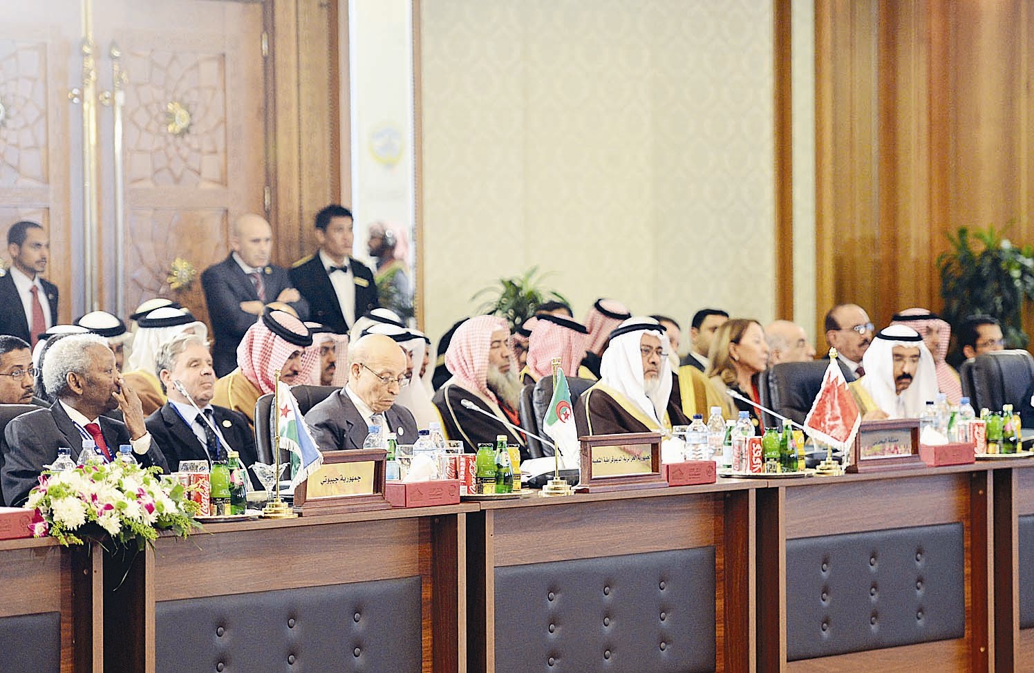 جانب من الوفود العربية في الجلسة (تصوير موسى عياش)