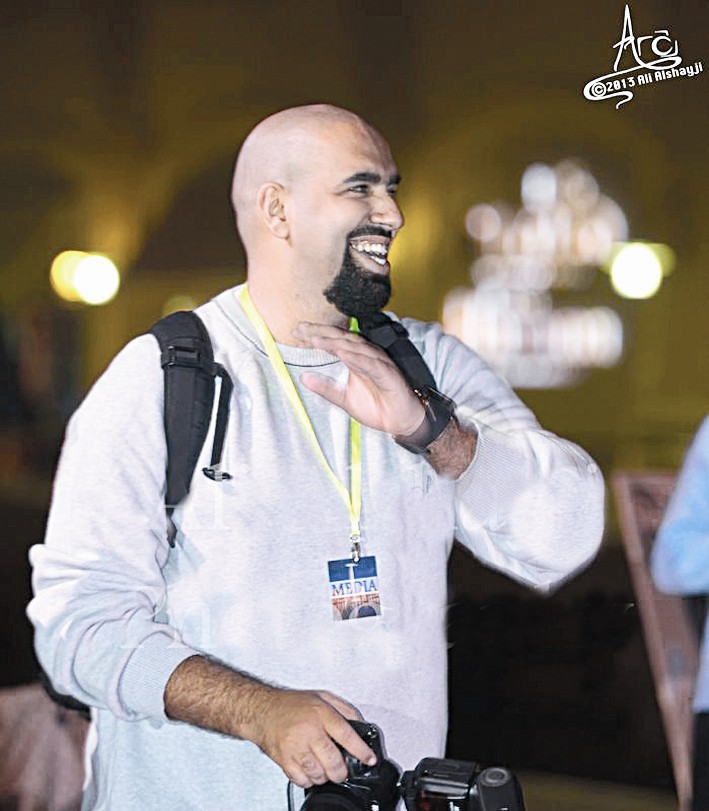 علي الشايجي وأجمل ابتسامة استقبلت عام 2014