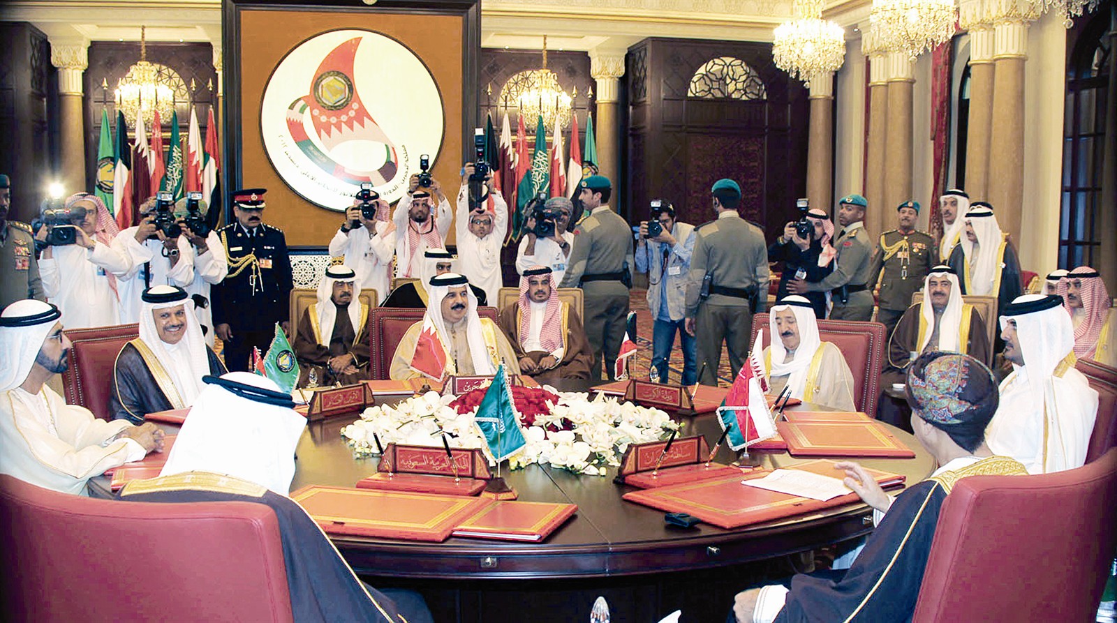 سمو الشيخ صباح الأحمد وقادة مجلس التعاون الخليجي