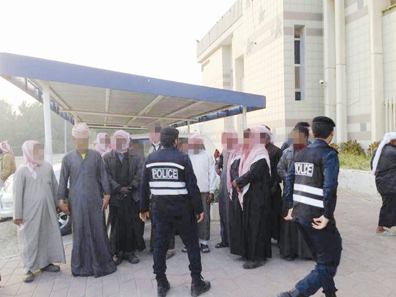 u0639u062fu062f u0645u0646 u0627u0644u0645u062eu0627u0644u0641u064au0646 u0641u064a u0642u0628u0636u0629 u0631u062cu0627u0644 u0627u0644u0623u0645u0646