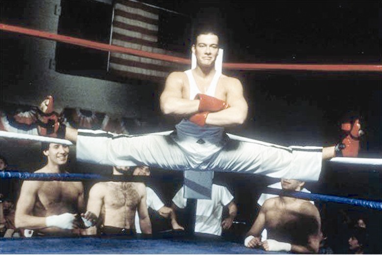 في مشهد من فيلم «Kickboxer»