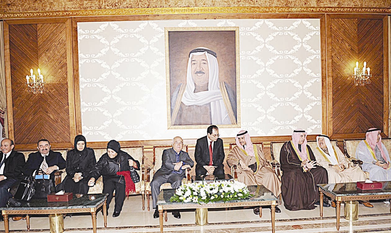 ... وفي صالة كبار الزوار بالمطار (تصوير جلال معوض)