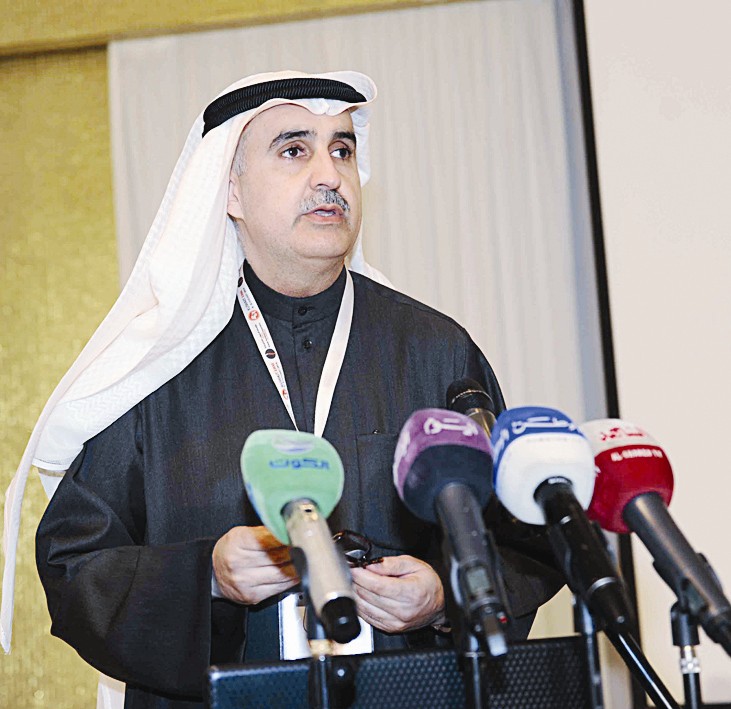 العدساني متحدثا