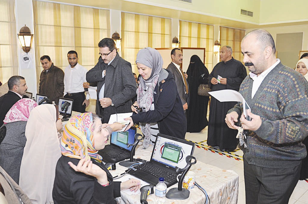 زحام  (تصوير جاسم بارون)