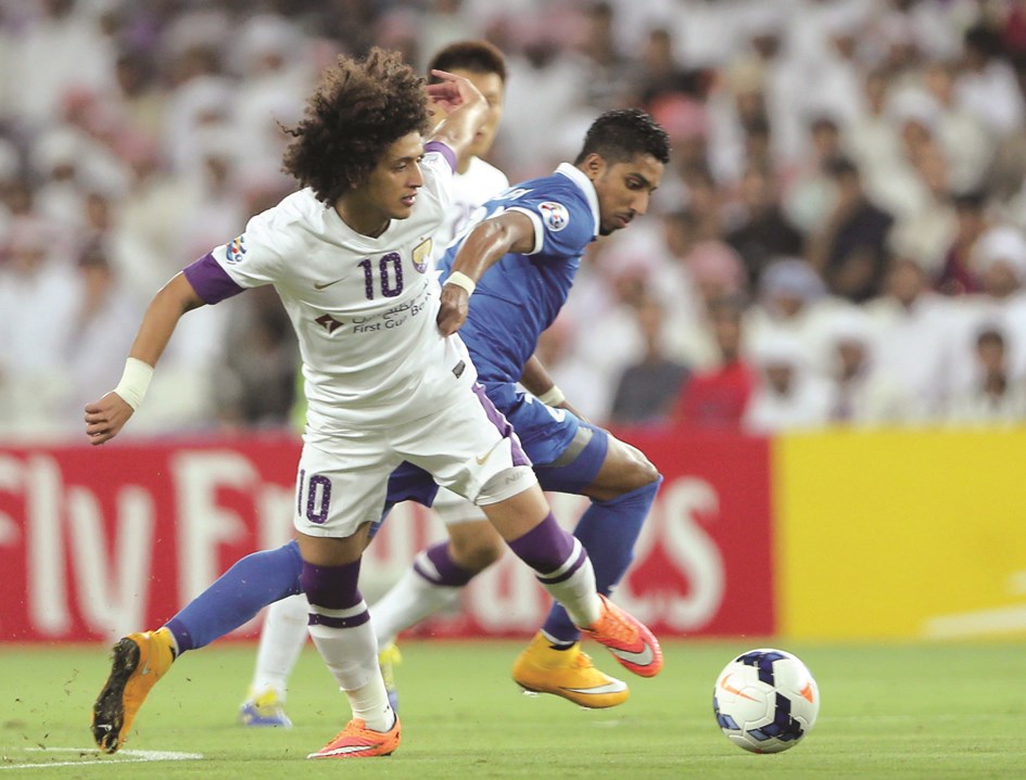 u0644u0627u0639u0628 u0627u0644u0639u064au0646 u0639u0645u0631 u0639u0628u062fu0627u0644u0631u062du0645u0646 u0641u064a u0643u0631u0629 u0645u0634u062au0631u0643u0629 u0645u0639 u0644u0627u0639u0628 u0627u0644u0647u0644u0627u0644 u0645u062du0645u062f u0627u0644u062fu0648u0633u0631u064a (u0627 u0628)