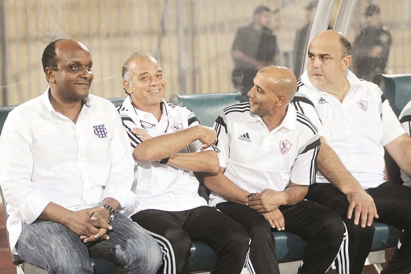 طاقم الزمالك مرحباً بالمدرب الجديد