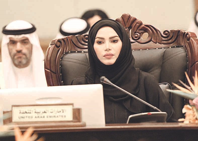 ممثلة الإمارات (تصوير جلال معوض)