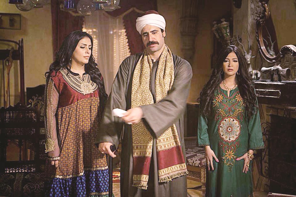 في مشهد من مسلسل «السبع وصايا»