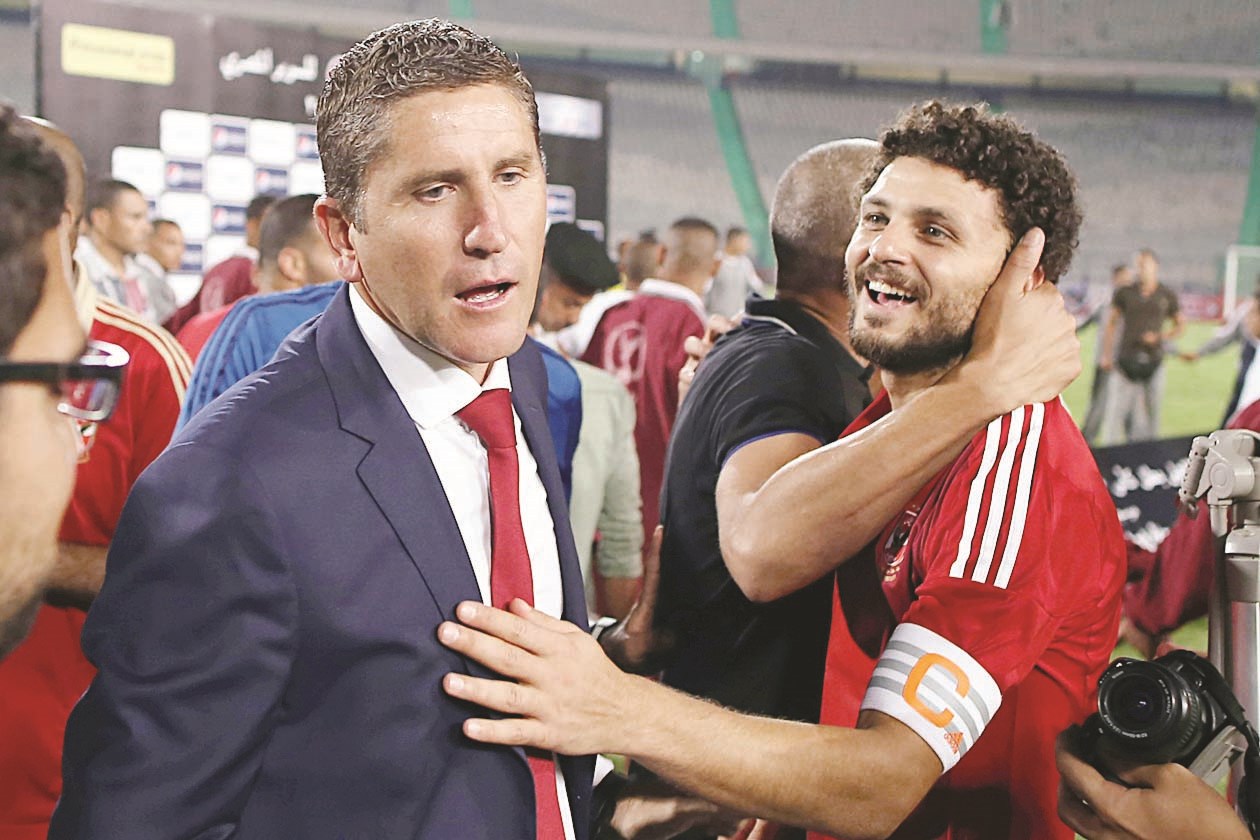 مدرب الأهلي جاريدو يعتمد على حسام غالي اليوم