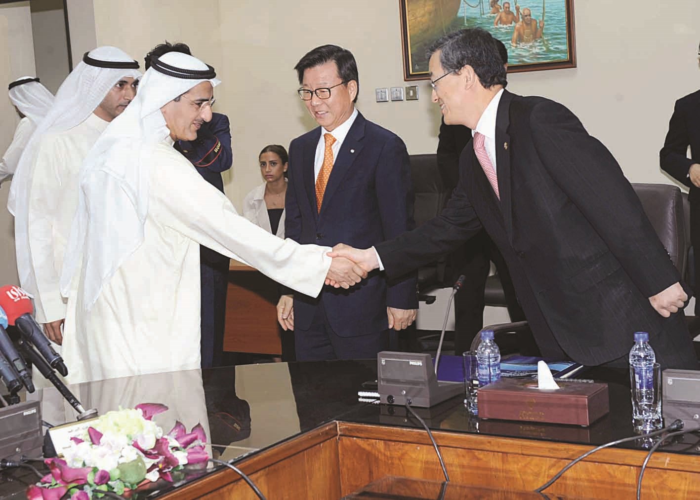 u0627u0644u0625u0628u0631u0627u0647u064au0645 u0645u0635u0627u0641u062du0627u064b u0645u0645u062bu0644 u0627u0644u0634u0631u0643u0629 u0627u0644u0643u0648u0631u064au0629 (u062au0635u0648u064au0631 u062cu0644u0627u0644 u0645u0639u0648u0636)