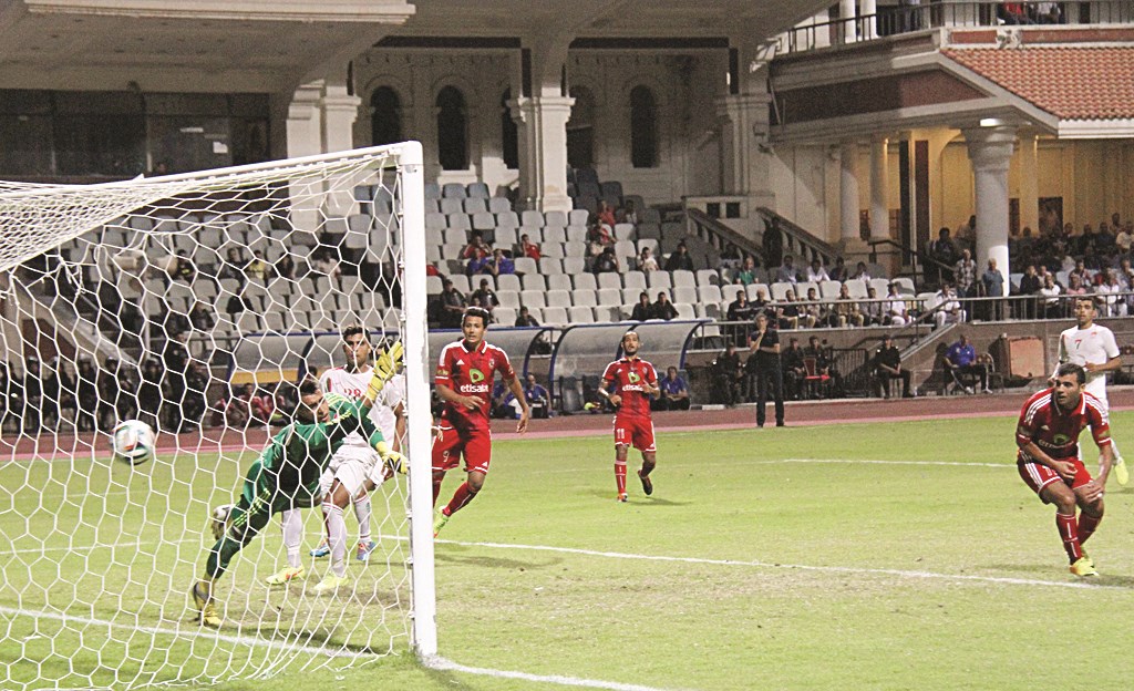 هدف عماد متعب في شباك الرجاء  (خاص - «الراي»)