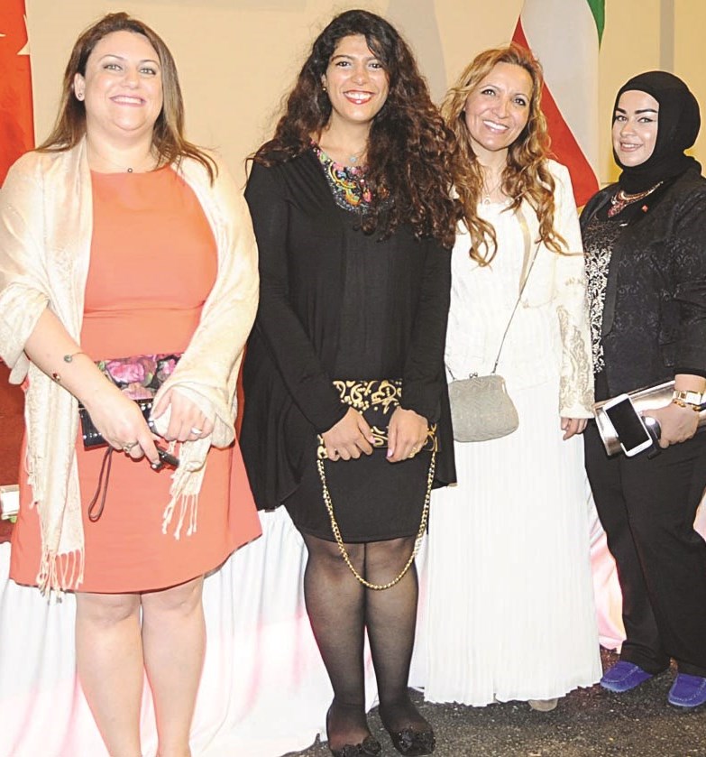 وجوه من الحفل