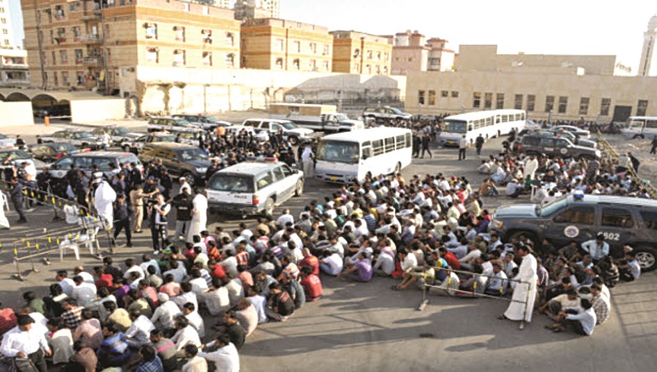 الحملات الأمنية على العمالة المخالفة