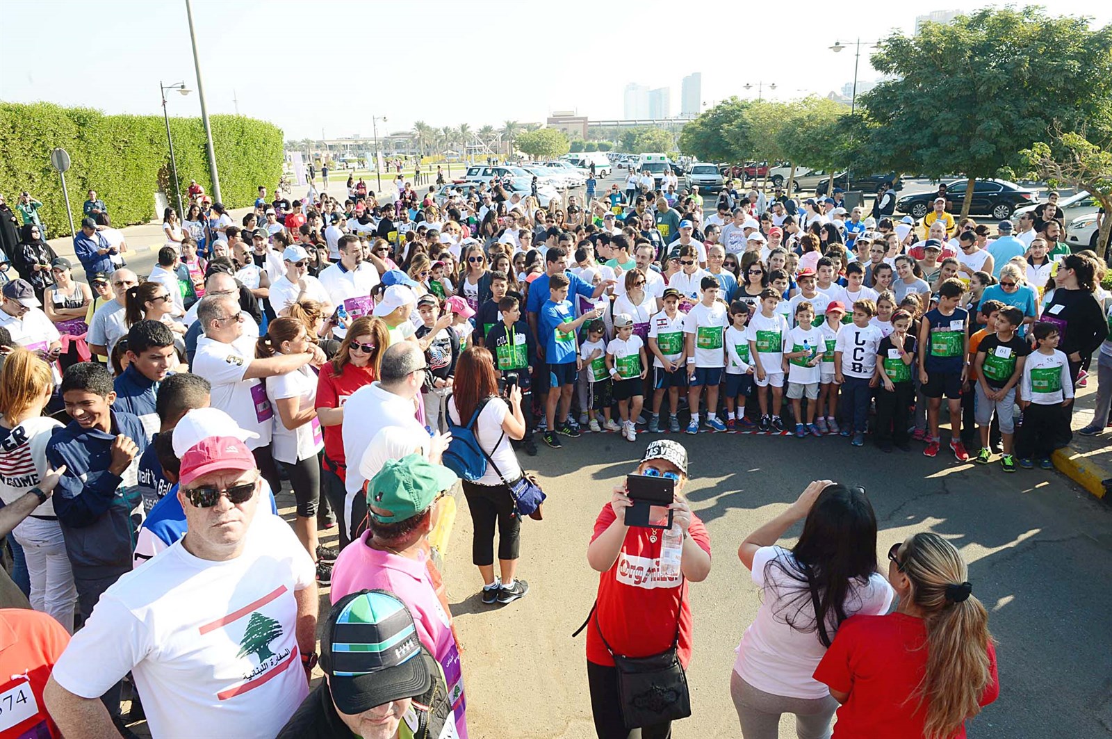 استعداد للإنطلاق (تصوير أسعد عبدالله وكرم ذياب)