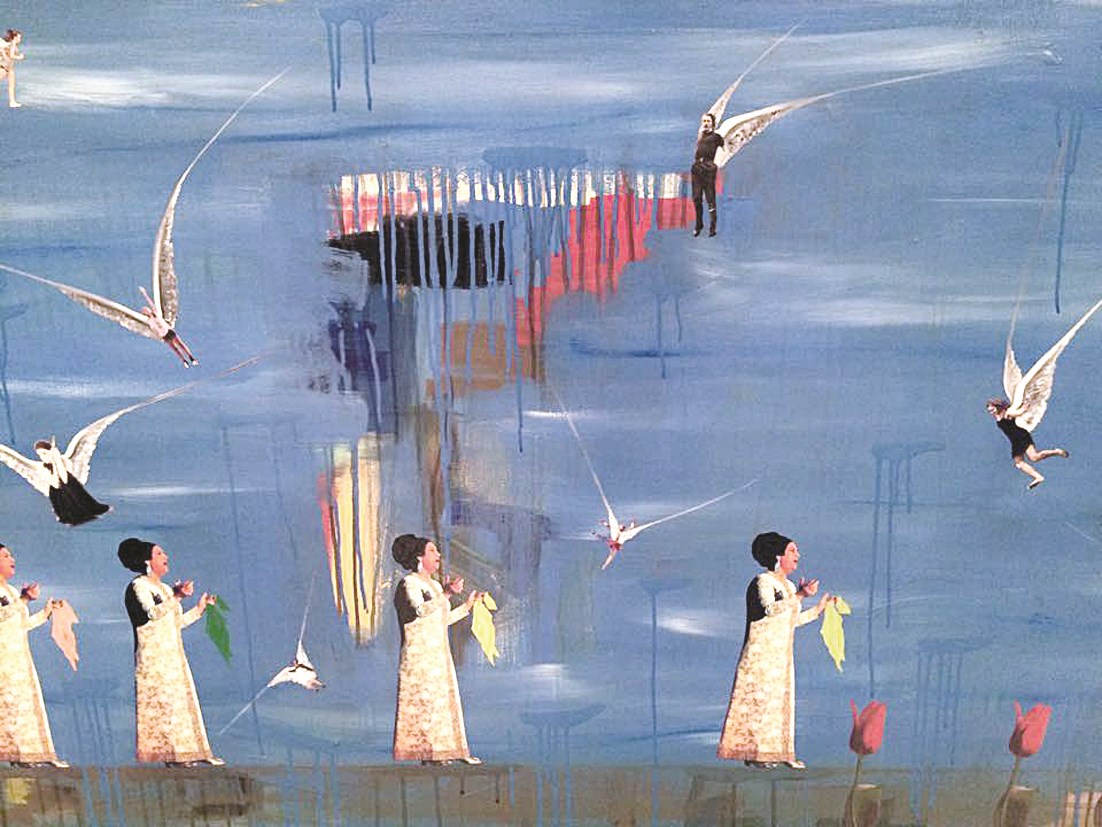 u0648u062cu0648u0647 u0648u062du0631u0648u0641 u0645u0646 u0628u064au0646 u0625u0628u062fu0627u0639u0627u062a u00abu0635u0627u0644u0648u0646 u0627u0644u0623u0647u0631u0627u0645 u0627u0644u0623u0648u0644u00bb