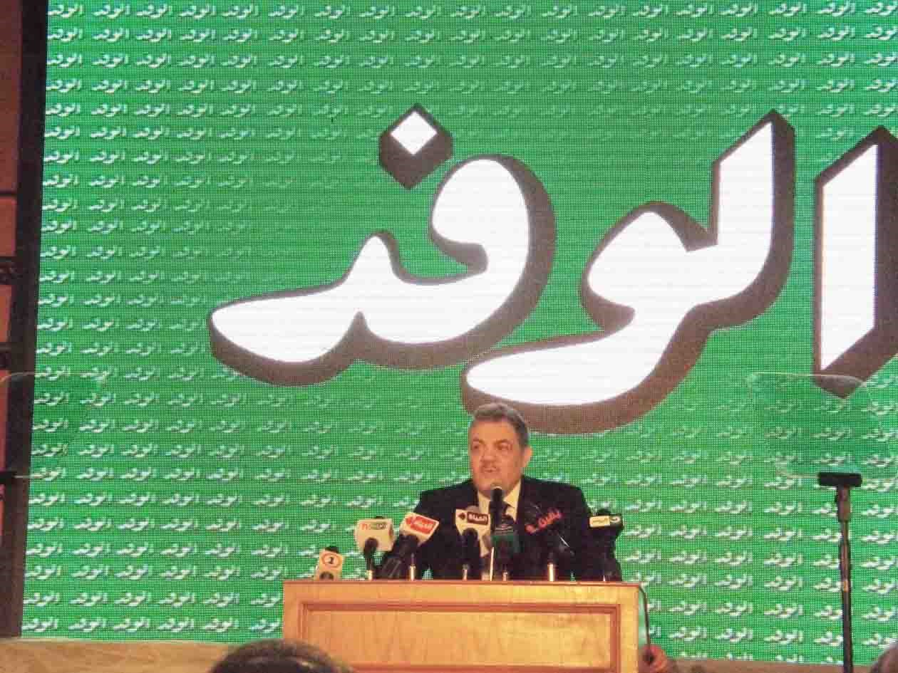 u0627u0644u0628u062fu0648u064a u0645u062au062du062fu062bu0627u064b u062eu0644u0627u0644 u0645u0624u062au0645u0631 u062du0632u0628 u00abu0627u0644u0648u0641u062fu00bb (u062eu0627u0635 - u00abu0627u0644u0631u0627u064au00bb)