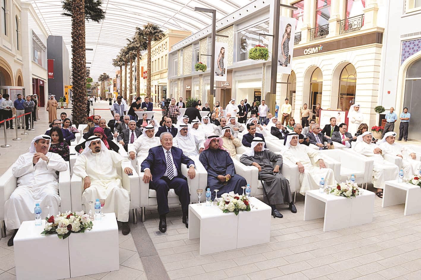 جانب من الحضور خلال الحفل (تصوير زكريا عطية)