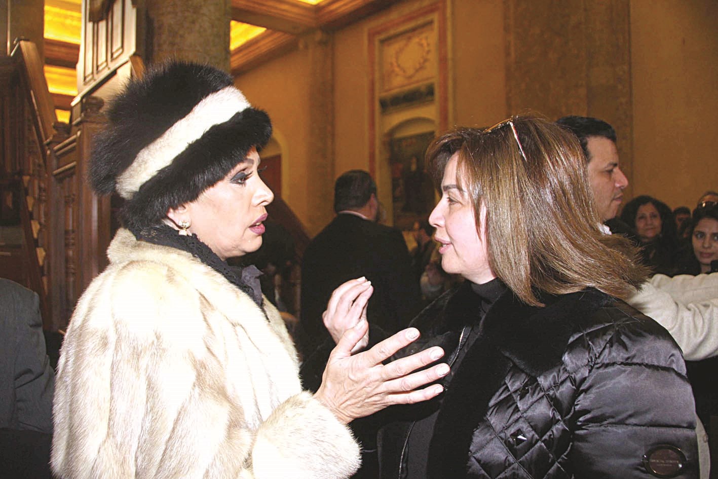 إلهام شاهين ومادونا