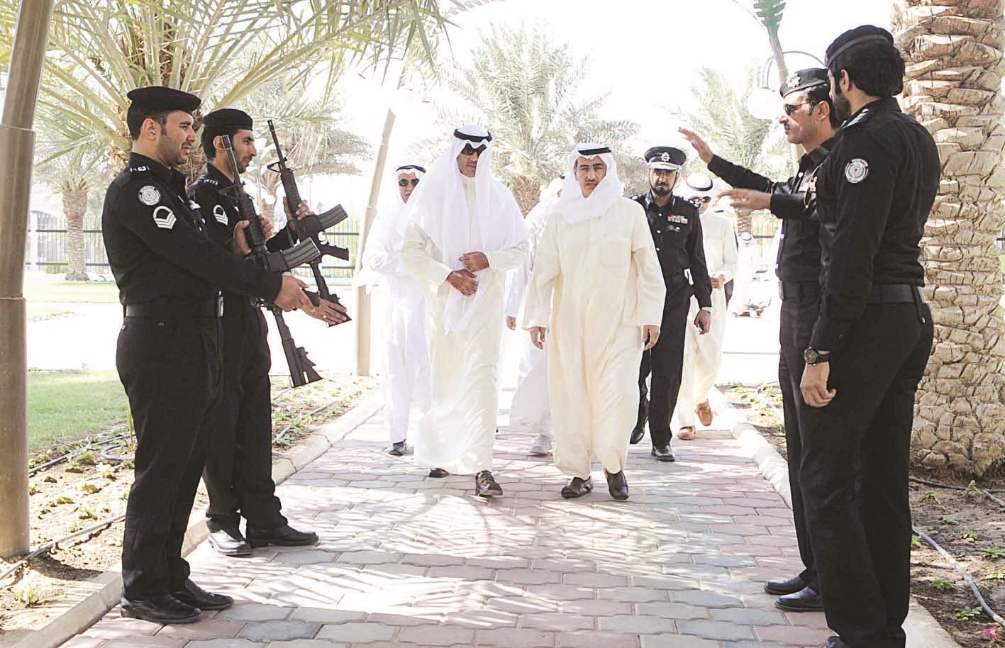 الإبراهيم والخالد في الطريق الى الديوانية