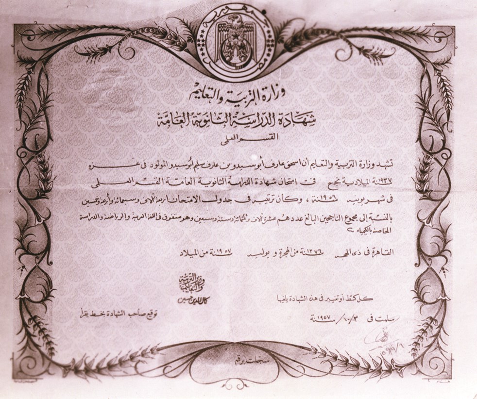 شهادة الثانوية العامة