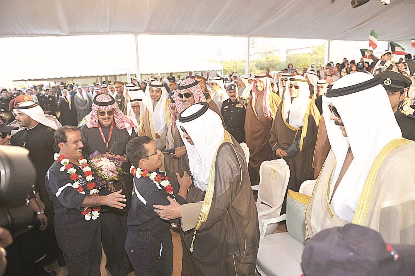 u0627u0644u0645u0628u0627u0631u0643 u0645u0633u062au0642u0628u0644u0627u064b u0623u0639u0636u0627u0621 u0627u0644u0631u062du0644u0629 u0628u062du0641u0627u0648u0629