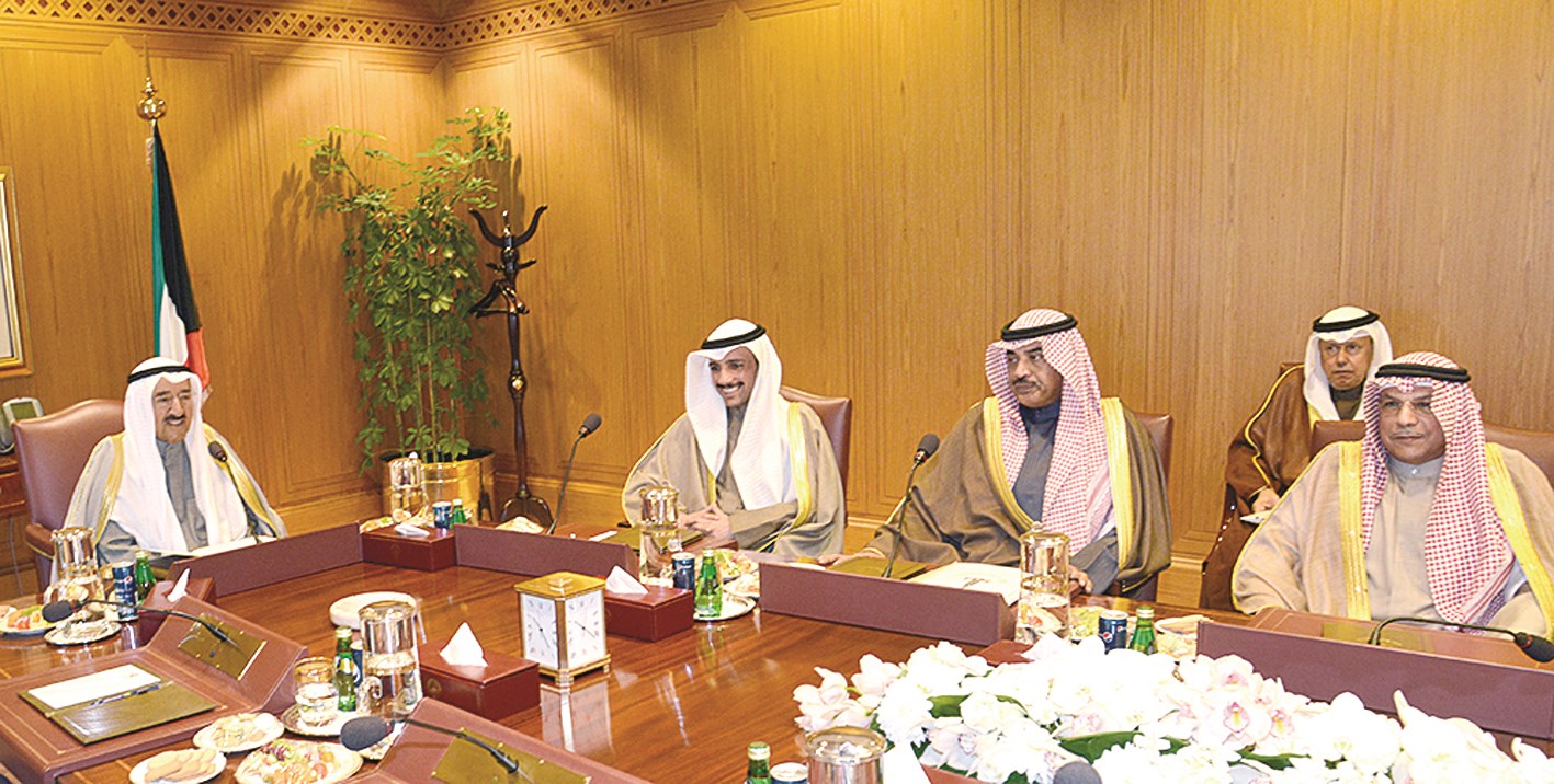 رئيس مجلس الأمة حضر اجتماع مجلس الوزراء