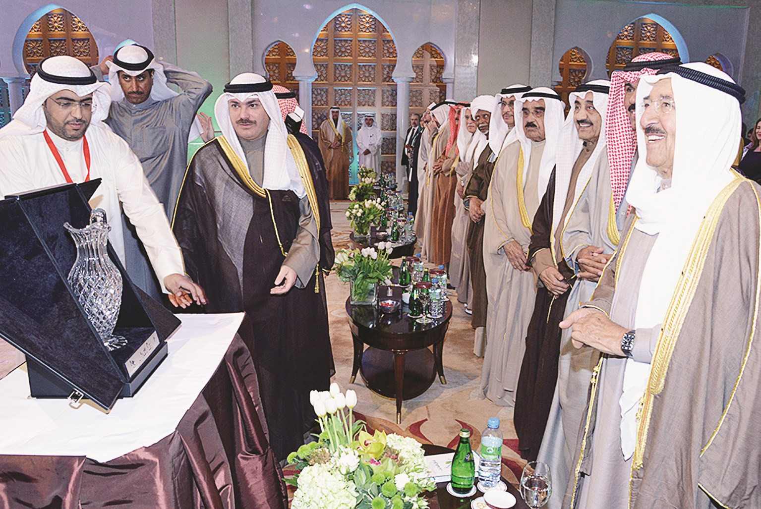 هدية لسمو الأمير لمناسبة المؤتمر