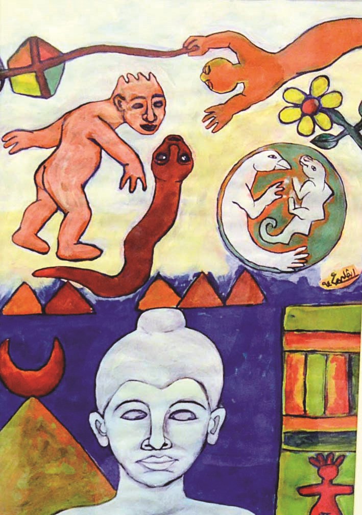 توهج الألوان