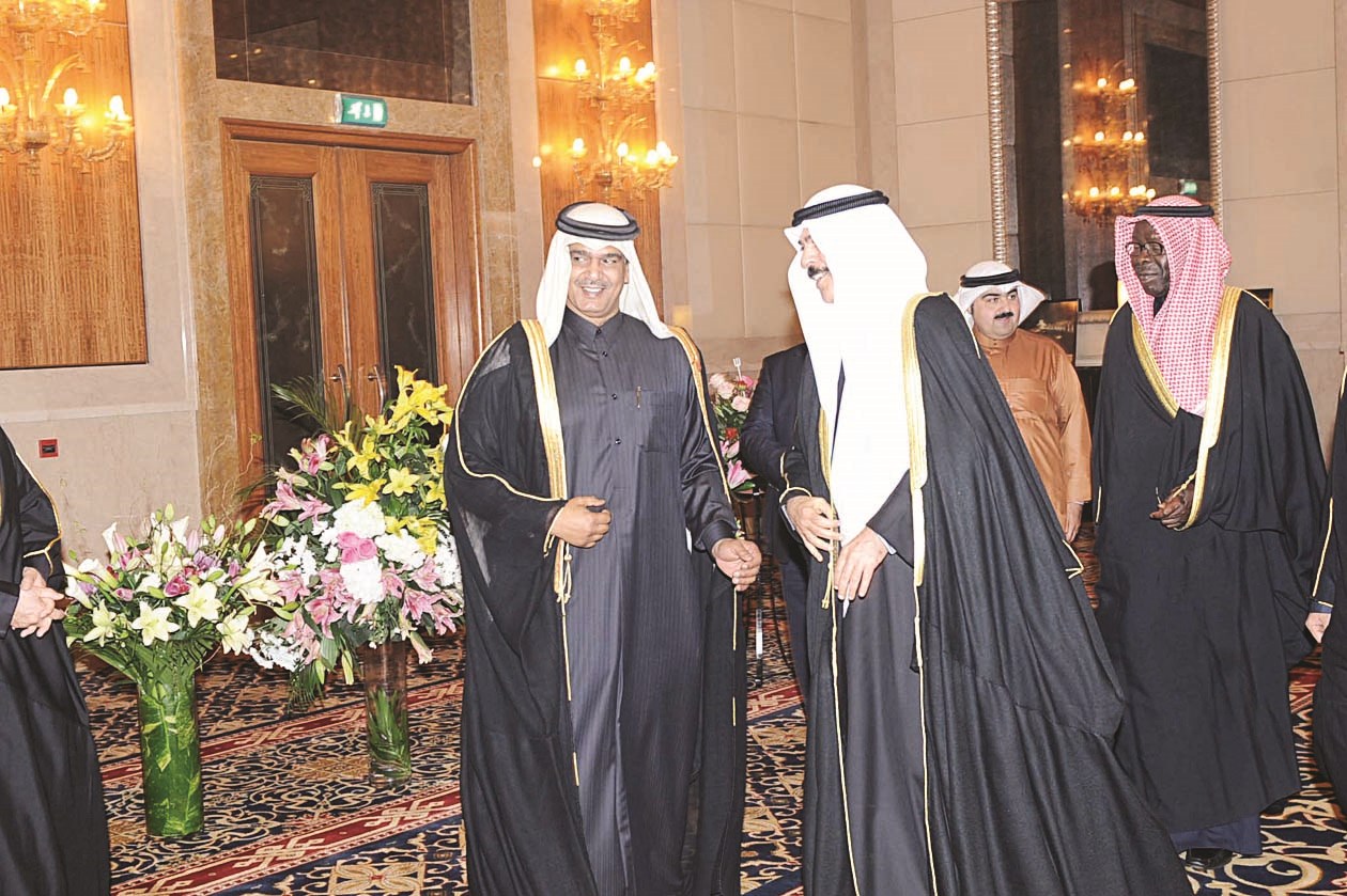 السفير القطري مستقبلا محمد الخالد