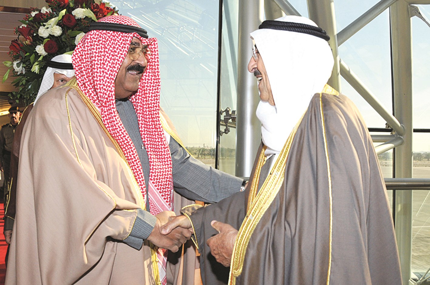 سمو الأمير ومشعل الأحمد