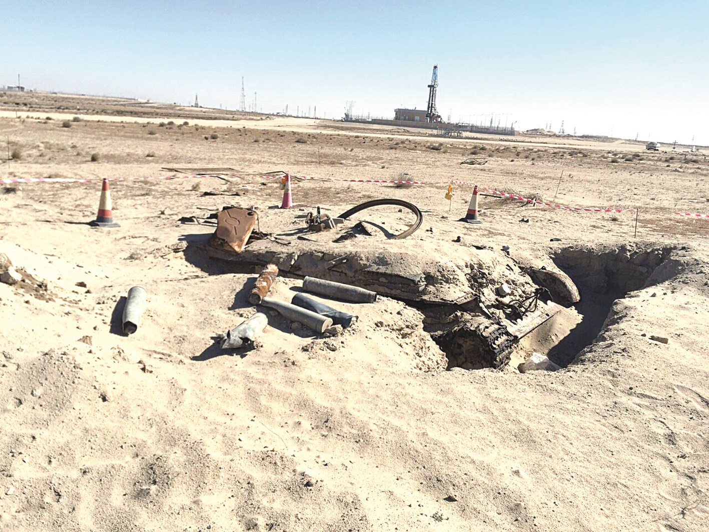 ربع قرن مدفونة في الرمال